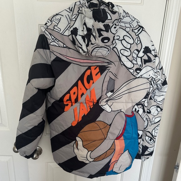 Looney Tunes Space Jam Puffer Jacket - Picture 5 of 9